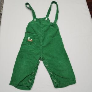 Healthtex Green Kids Corduroy Overalls